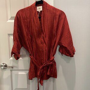 Umgee Rust Blouse